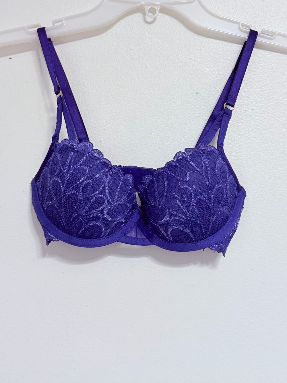 Savage X— Purple Lace Underwire Bra - Women Intimates size 30C